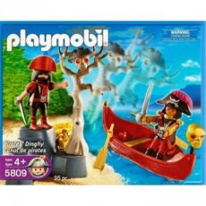 Playmobil 5809 - Pirates' Dinghy USA Import! Collector's Item!