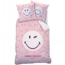 Smiley World Duvet cover Sunday 1 person