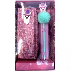 Llama Pouch With Pen