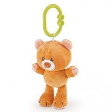 Trudi Happy Days First Teeth rattle with hanging ring Teddy Bear