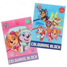 Paw Patrol coloring book with stickers