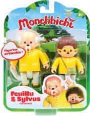 Figurines de jeu Silverlit Monchhichi Feuilly & Syvlus