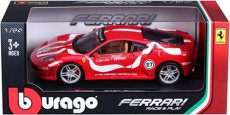 000.004.399 Bburago 26009 - Voiture miniature 1:24 Ferrari F430 Fiorano, rouge