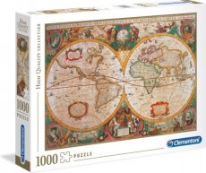Clementoni Puzzle de haute qualité Collectie Mappa Antica 1000 pièces