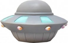 House Of Disaster van kleur veranderende UFO-lamp