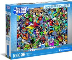 Clementoni Puzzle DC Comics Justice League Impossible Puzzle 1000