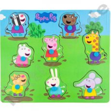 Peppa Pig Wooden 8 Piece Jigsaw Puzzle