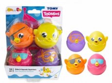 Tomy Toomies Hide & Squeak Bath Toys