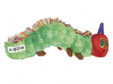 Caterpillar Never Enough cuddly toy small 26 cm