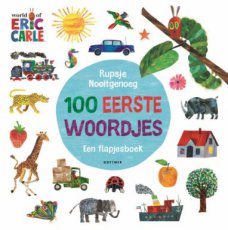 Book: Caterpillar Never Enough 100 First Words DUTCH Language