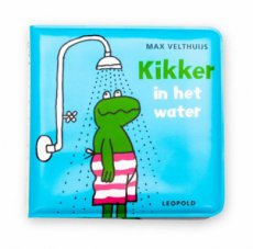 Frog in the water bath book DUTCH