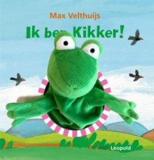 Boek: Ik ben Kikker! + Handpop NEDERLANDSTALIG