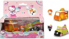 000.005.544 Dickie's Collector's die Cast Series Hello Kitty 2-pack Orange Truck & Chocolate Ice Cream Coupe