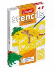 Drawing stencils (6 pieces) - Dino