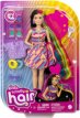 000.006.174 Barbie Totally Hair Hearts Print